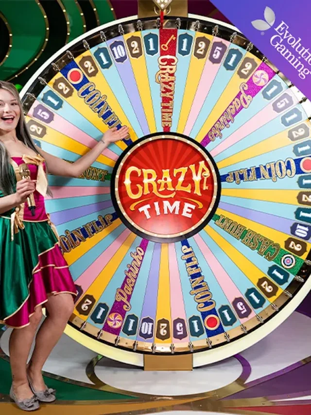 Crazy Time — miniatyrbilde av live casino-bord