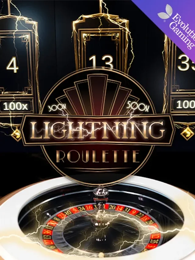 Lightning Roulette — miniatyrbilde av live casino-bord